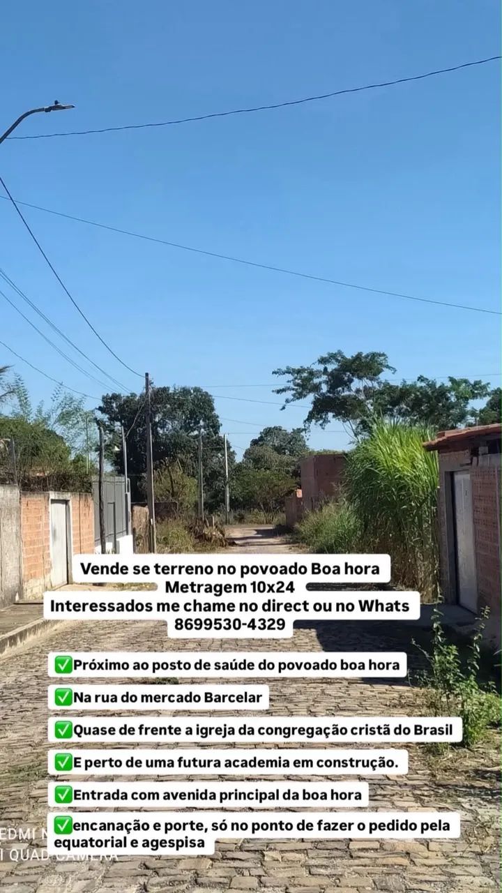 Terreno no povoado Boa Hora - Foto 3