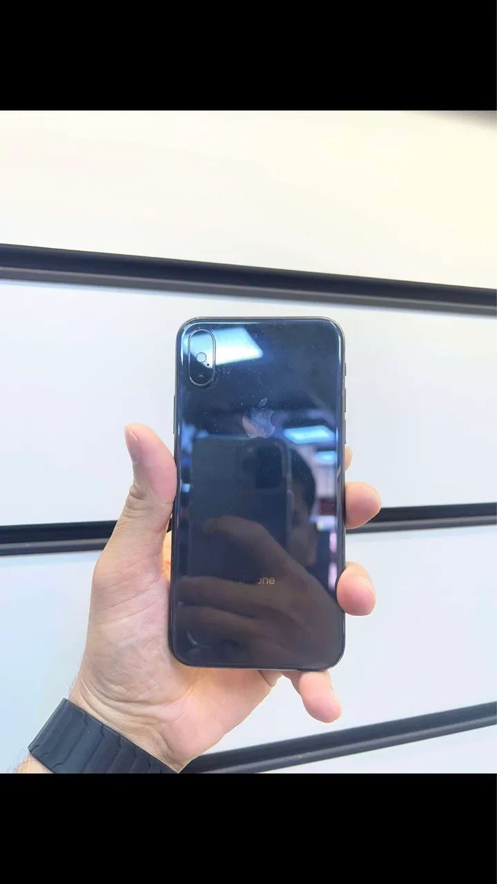 Iphone x 256gb preto bateria 100% - Foto 2