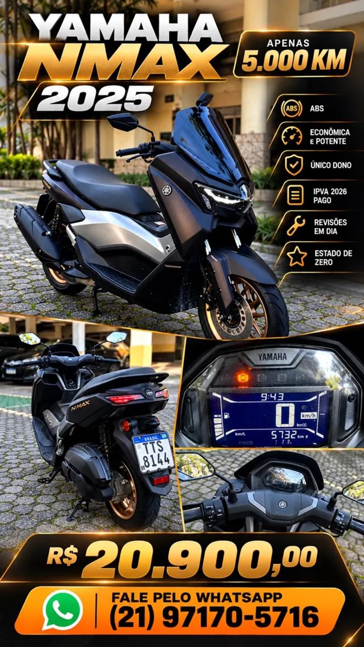 NMAX apenas 5000km