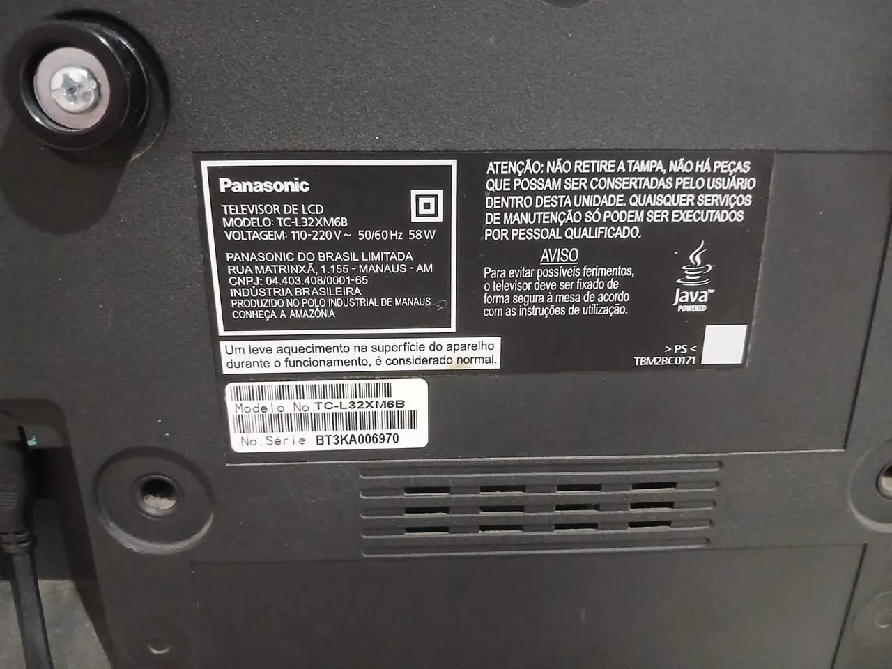 TV Panasonic  32Pol