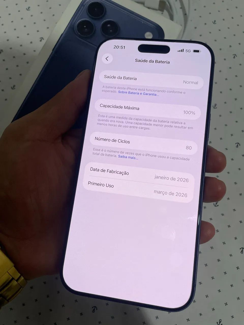 iPhone 17 pro max Azul - 512 Gigas  - Foto 4