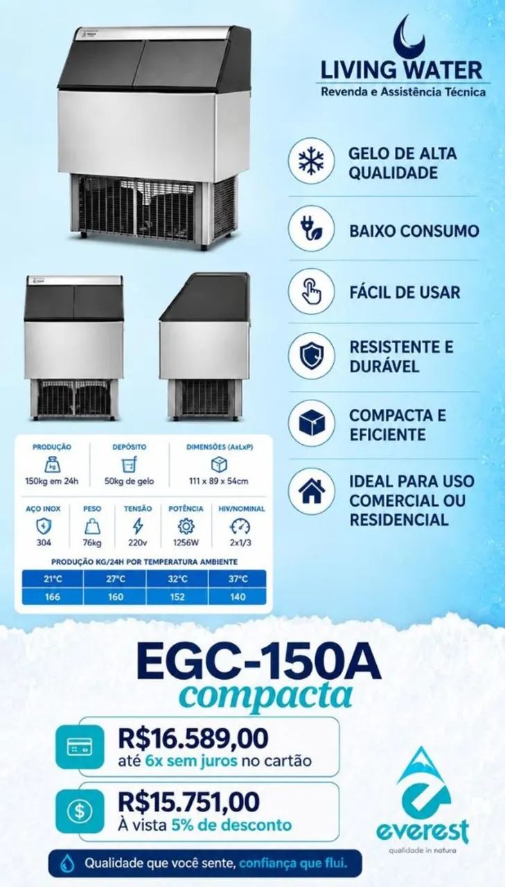 Máquina de gelo Everest  - Foto 5