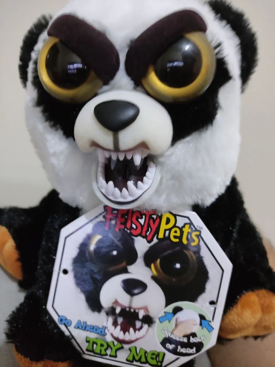 Feisty Pets Pelúcia Panda - Foto 2