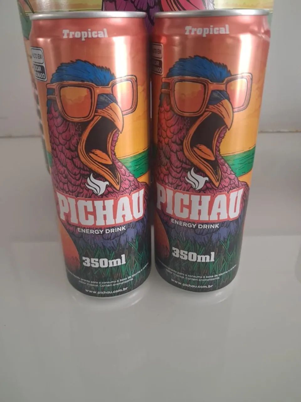 Kit Caixa Térmica Tropical Pichau+ Energéticos 3 Sabores(Original Tropical e Zero) 350ml - Foto 5