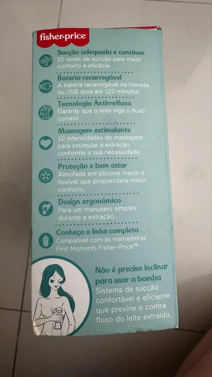 Bomba extratora de leite materno  - Foto 2