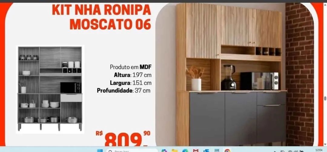 Armário  de cozinha 