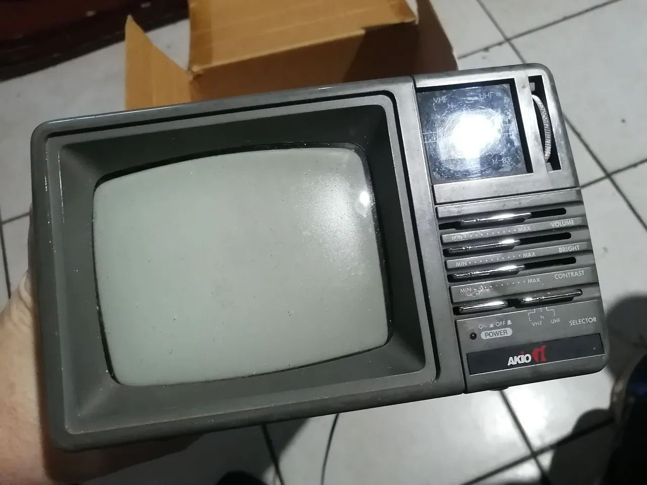 TV antiga Akio, japonesa, no estado! - Foto 5