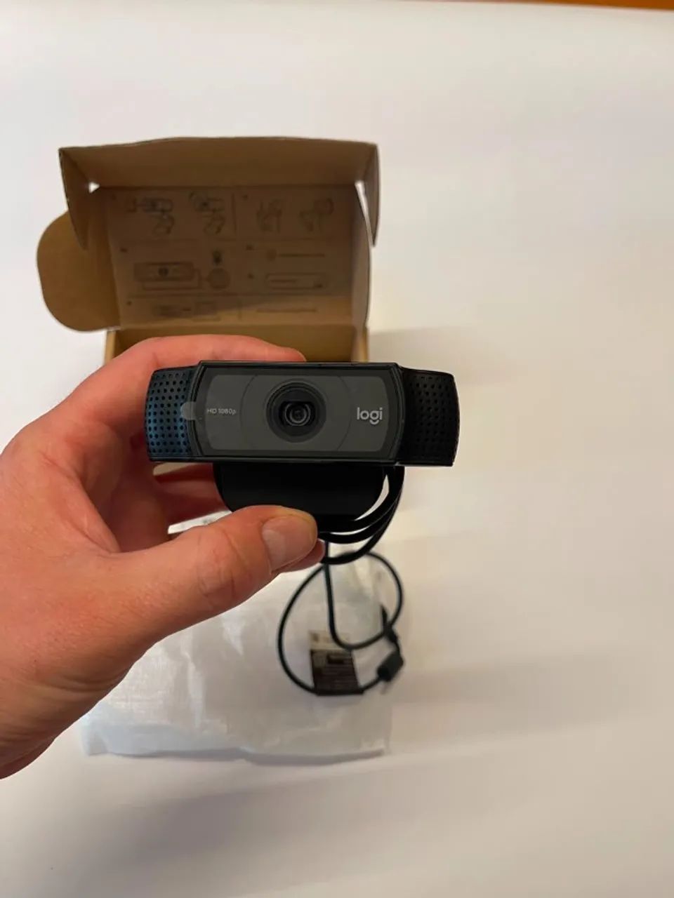 Webcam Logitech C920e Full HD 1080p em excelente estado - Foto 2