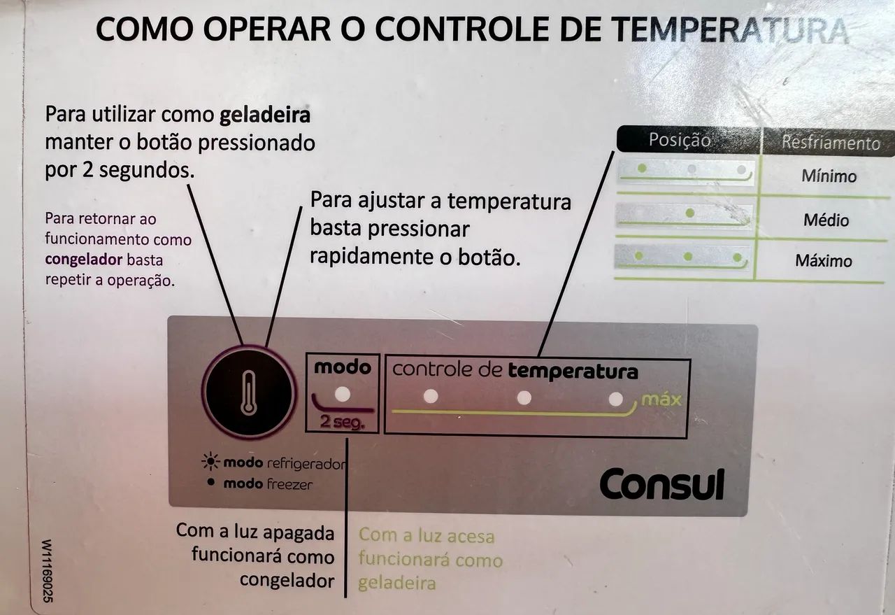 Freezer e Geladeira cônsul  - Foto 4