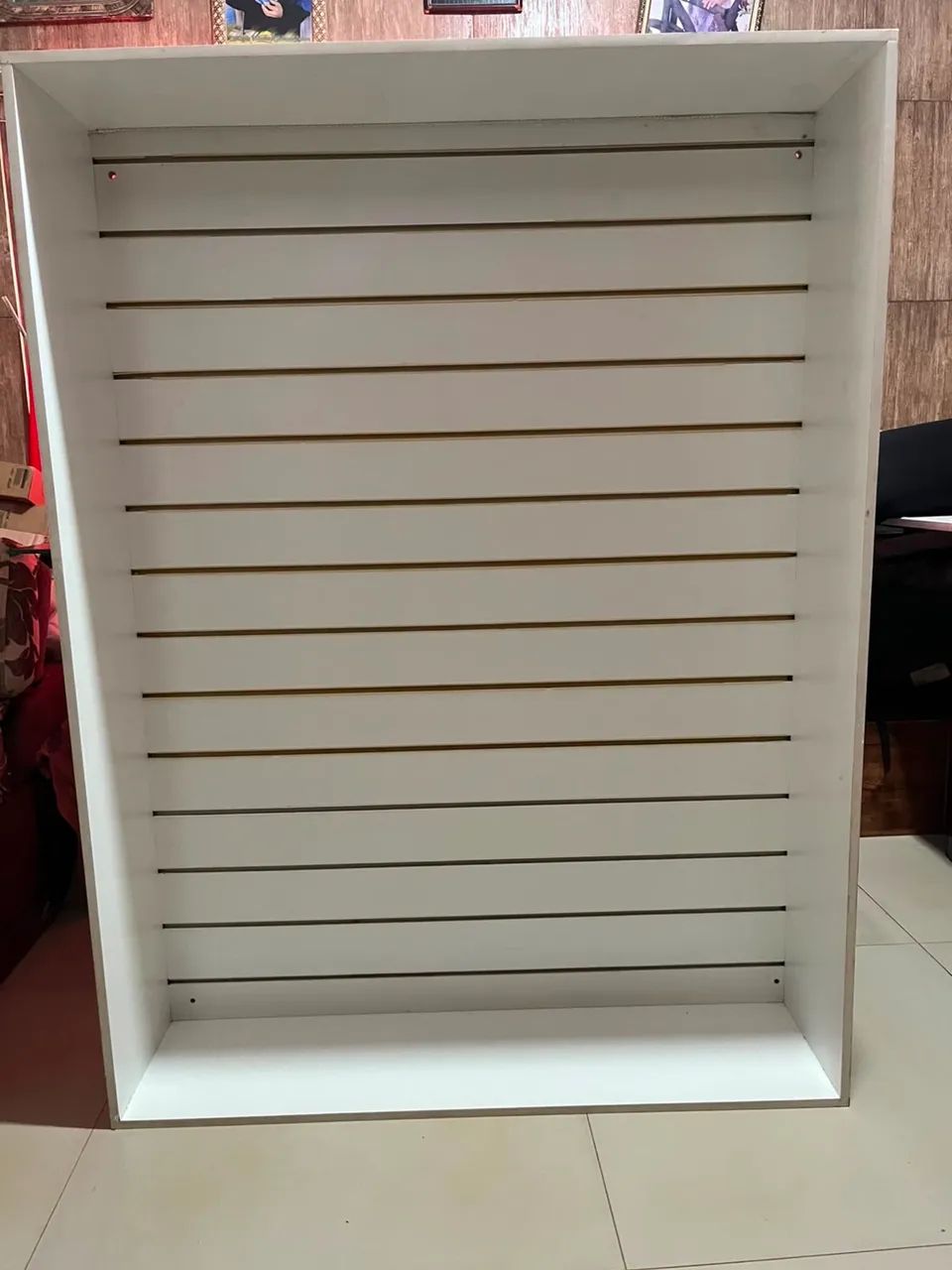 Painel Canelado MDF (vem com ganchos )