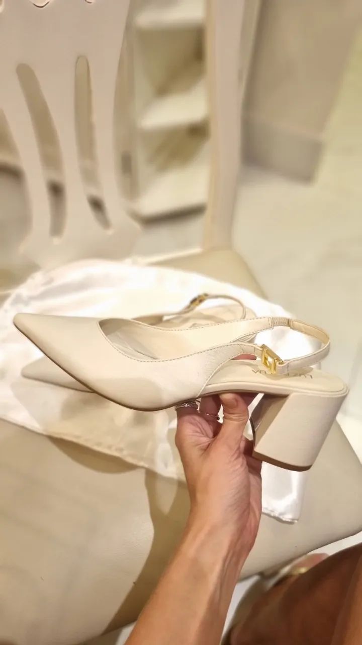 Sapato Branco Luz da Lua Off White | Nº 35  - Foto 2