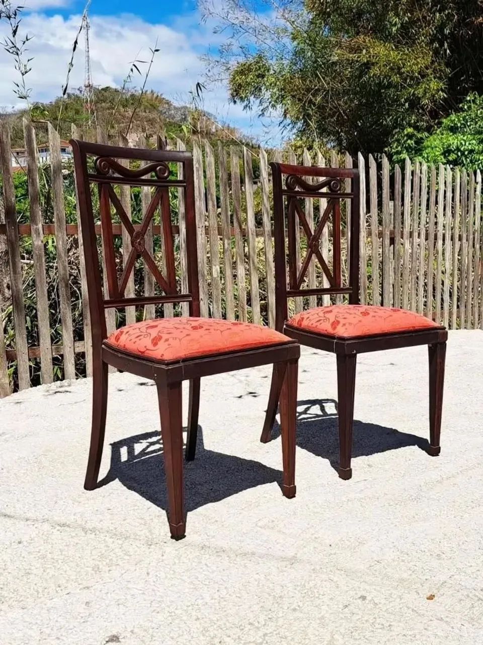 Par cadeiras império  - Foto 4