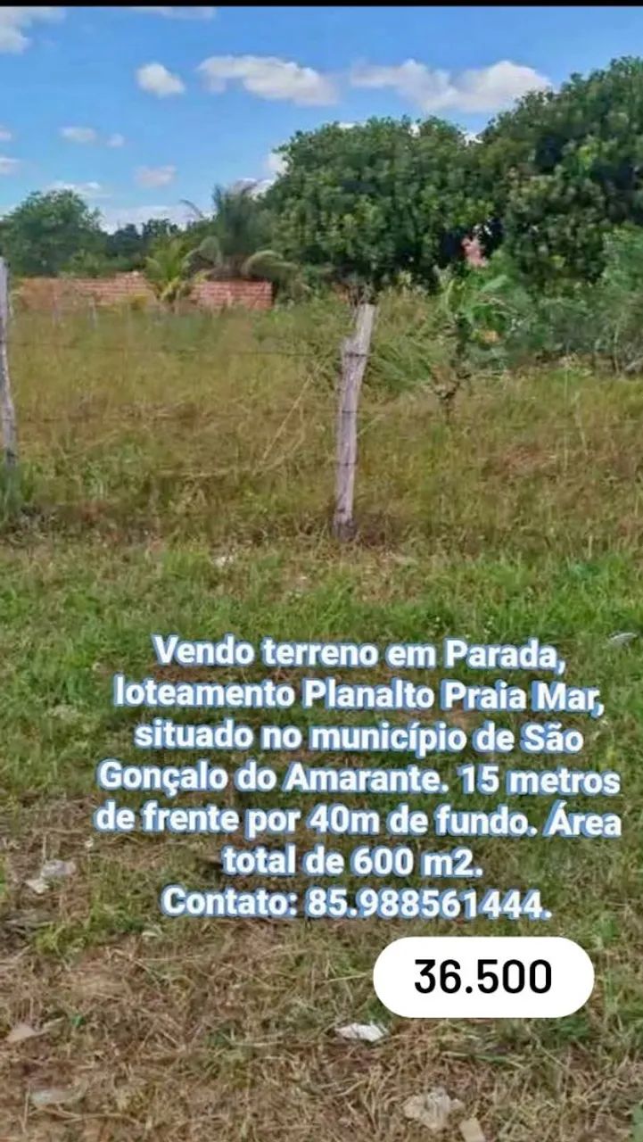 Terreno 600 metros