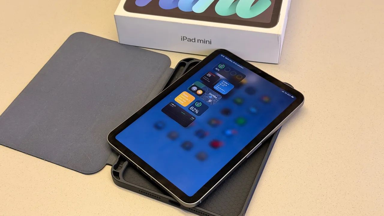 iPad mini 7 128GB Space Grey Wi?Fi + 5G - Tablets e E-Readers