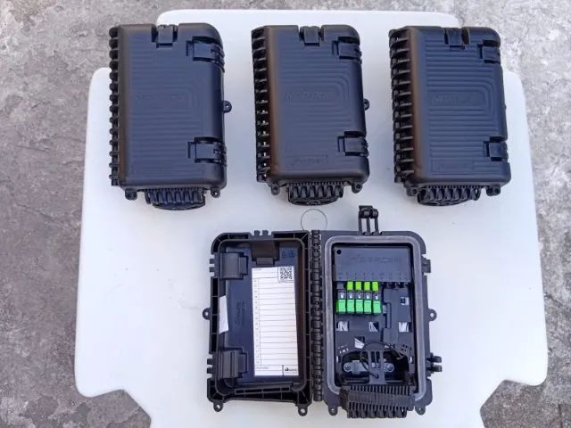 Caixa de Terminação Óptica (CTO) FTTH 1x8 APC  - Foto 5