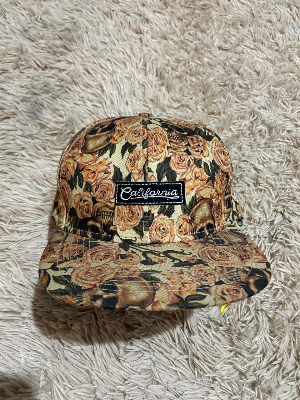 Boné estampado