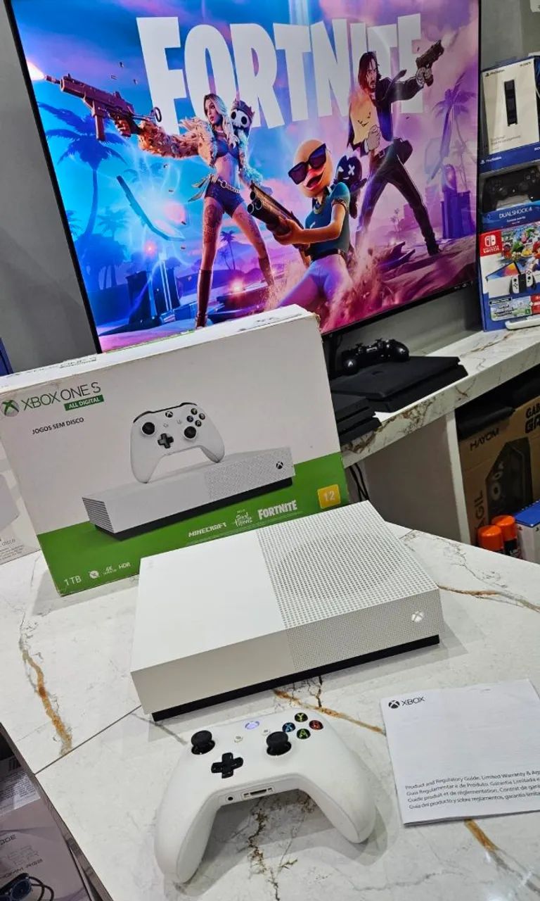 Xbox One s all Digito 1 Tera Com Garantia  - Foto 2
