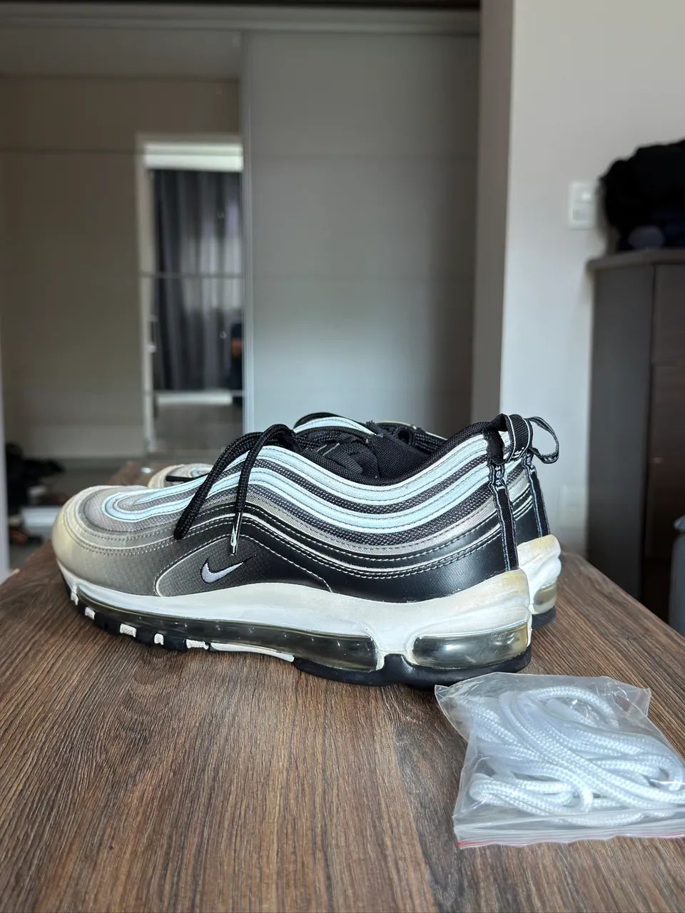 Nike Air Max 97, no colorway Reflective silver Usado - Foto 4