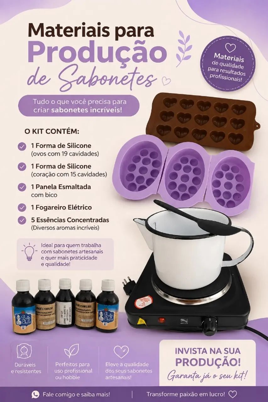 Kit de saboaria 