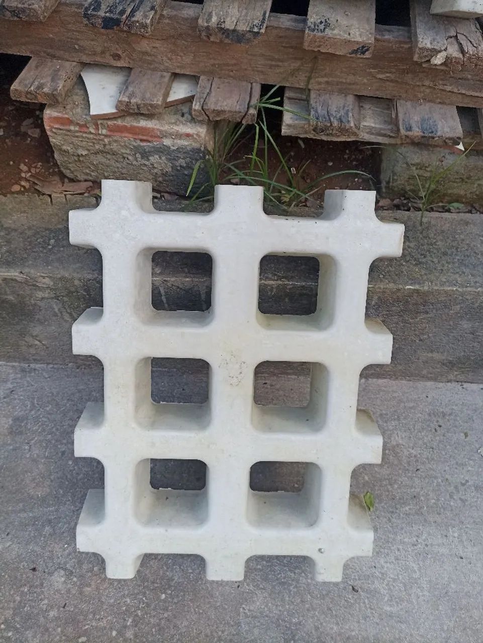 Comcregrama 34x43x7cm feito de concreto durmido não é prensado  - Foto 2
