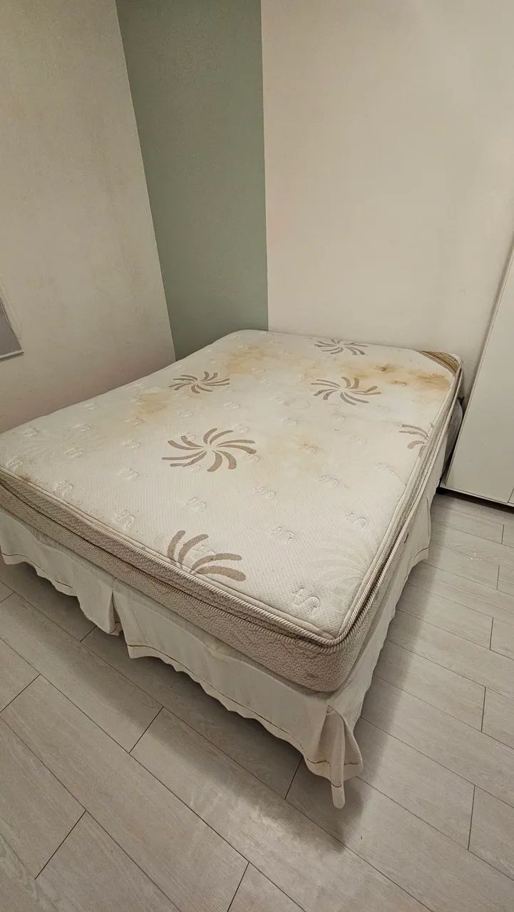 Cama Box Queen Completa (Colchão + Base Baú) - Foto 5