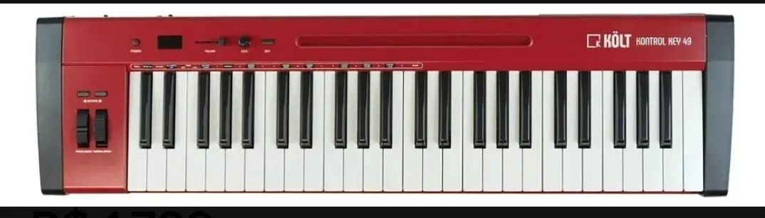 Teclado controlador midi kolt 49
