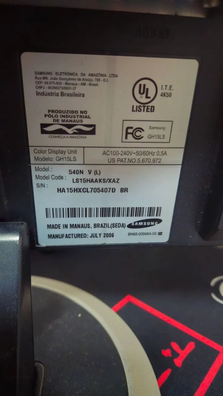 Monitor Samsung 15 Polegadas - Foto 3