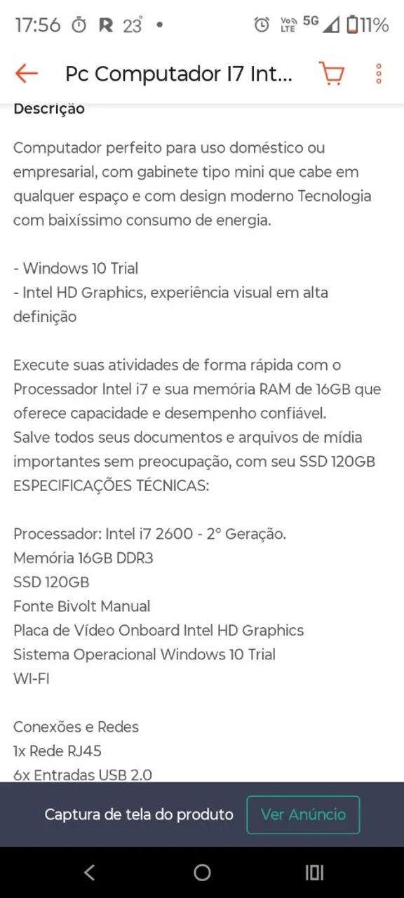 Computador i7 - Foto 2