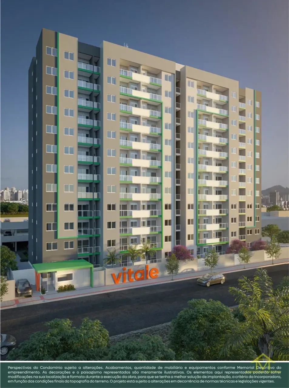 Apartamento moderno com excelente aproveitamento: Vitale com - Foto 5