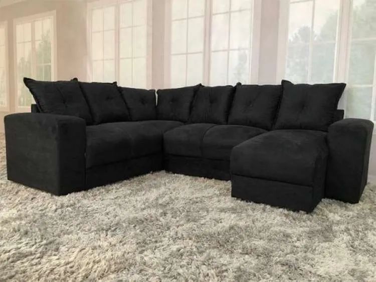 Sofá de Canto com Chaise Alice Entrega Rápida Produto Novo  - Foto 3