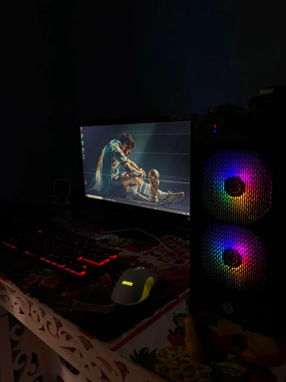 Troco ou vendo pc gamer completo  - Foto 4