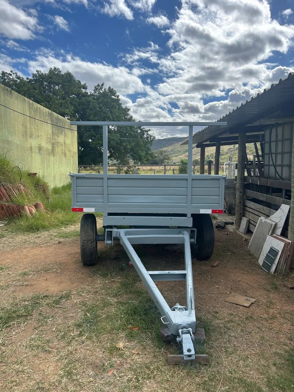 Carreta-reboque agrícola para trator - Foto 2