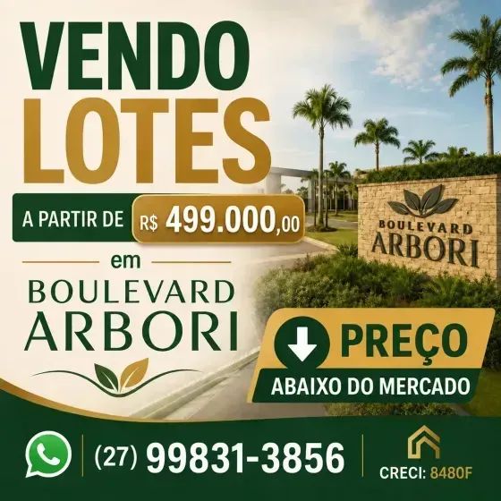 lote em Boulevard Arbori