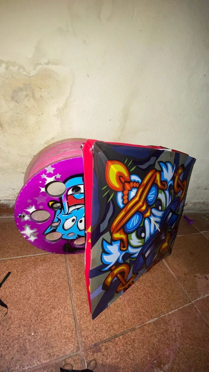 Vendo carretilha 12 polegadas mais 10 flechinhas de brinde - Foto 4