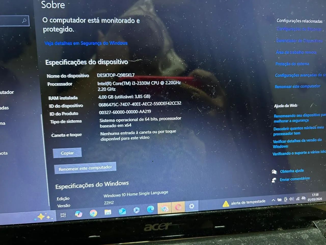 Notebook Acer - Foto 4
