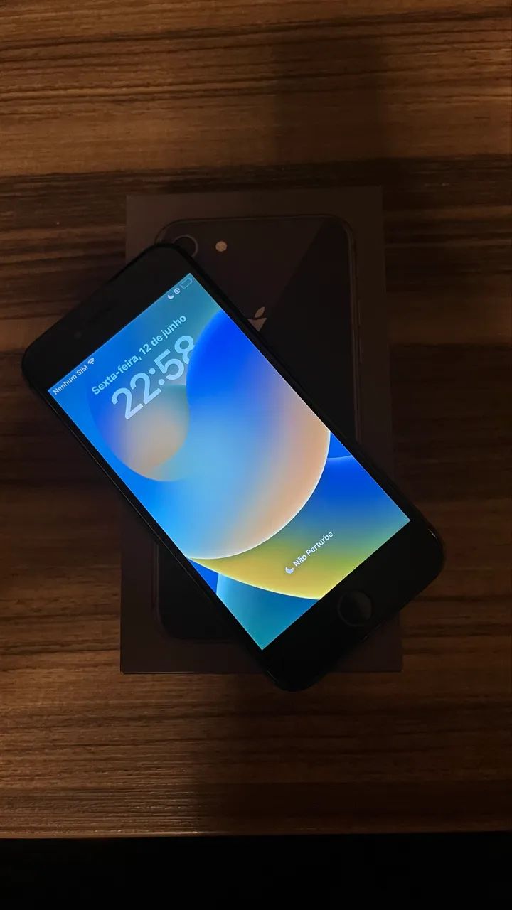 Iphone 8 preto, 64gb