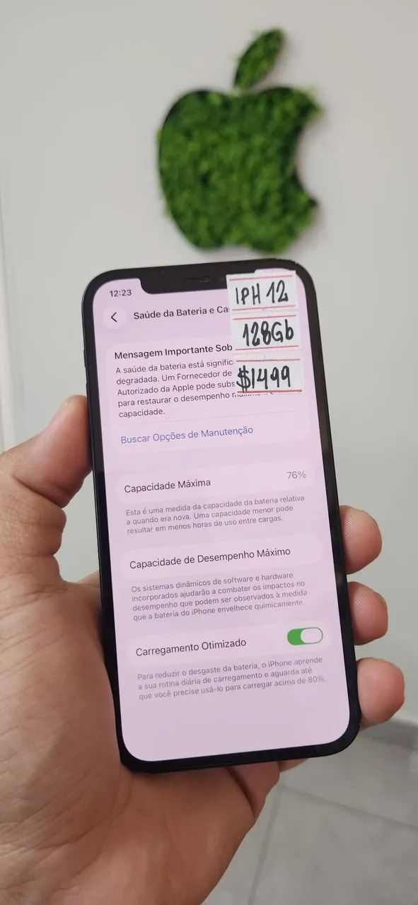 Iphone 12 128Gb Midnight - Foto 4