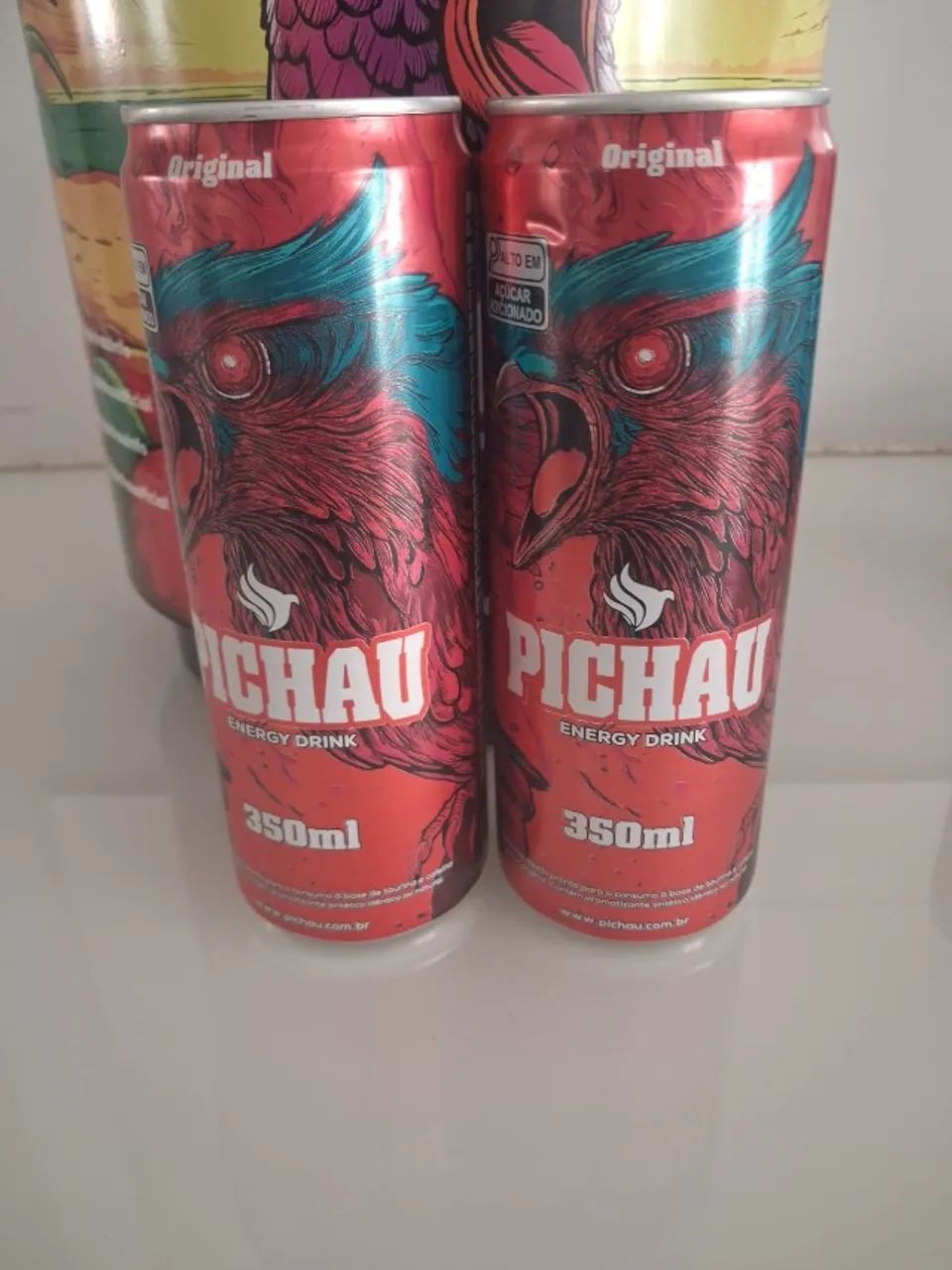 Kit Caixa Térmica Tropical Pichau+ Energéticos 3 Sabores(Original Tropical e Zero) 350ml - Foto 3
