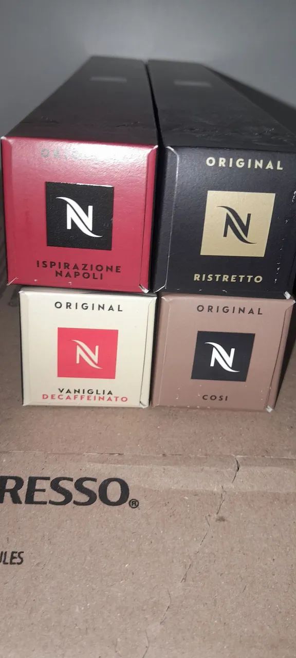 Capsulas café Nespresso diversas 