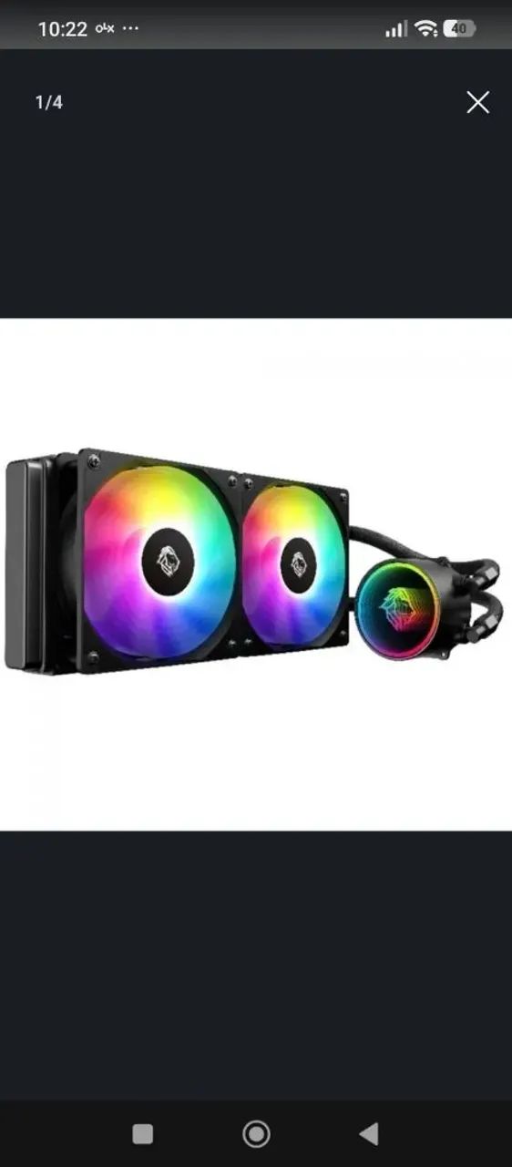 watercooler 240mm rgb rainbow
