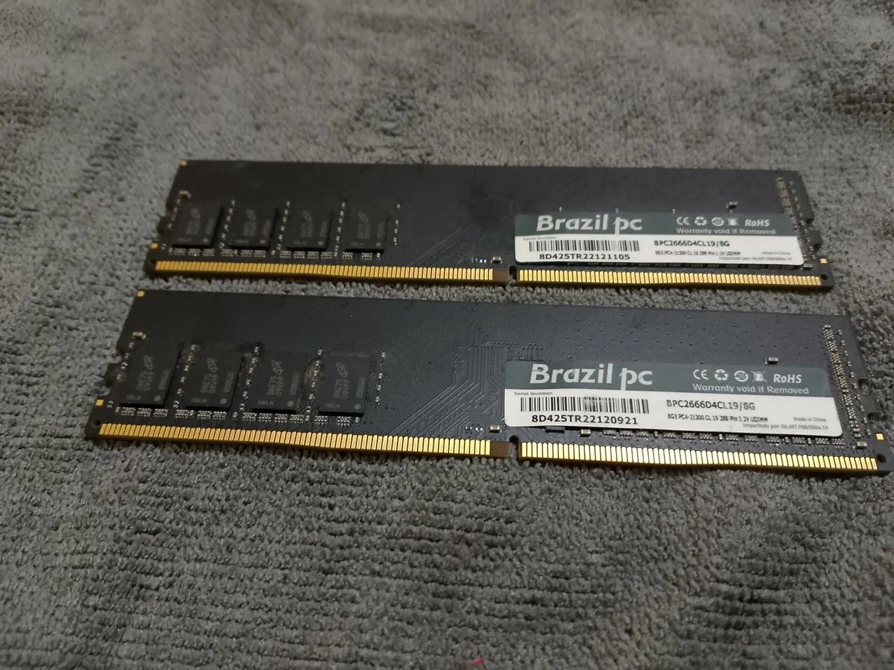 Memória ram duas unidades de 8g. - Foto 2