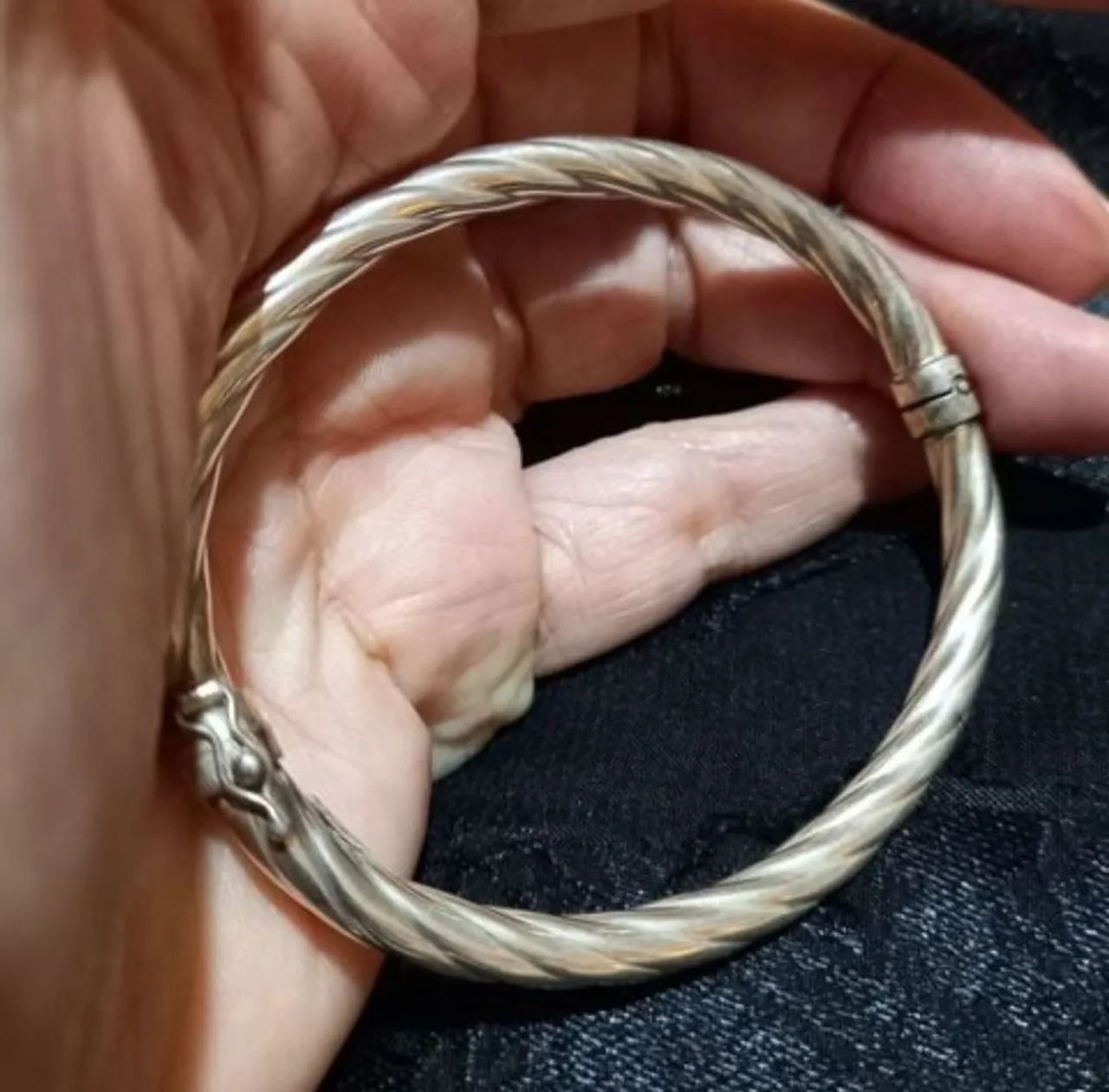 Bracelete de prata 925 - Foto 3