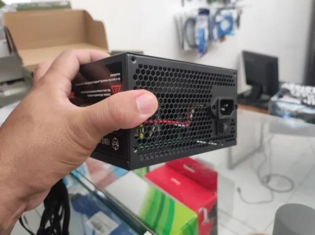 Fonte ATX 500W Bivolt automática - Nova - Foto 2