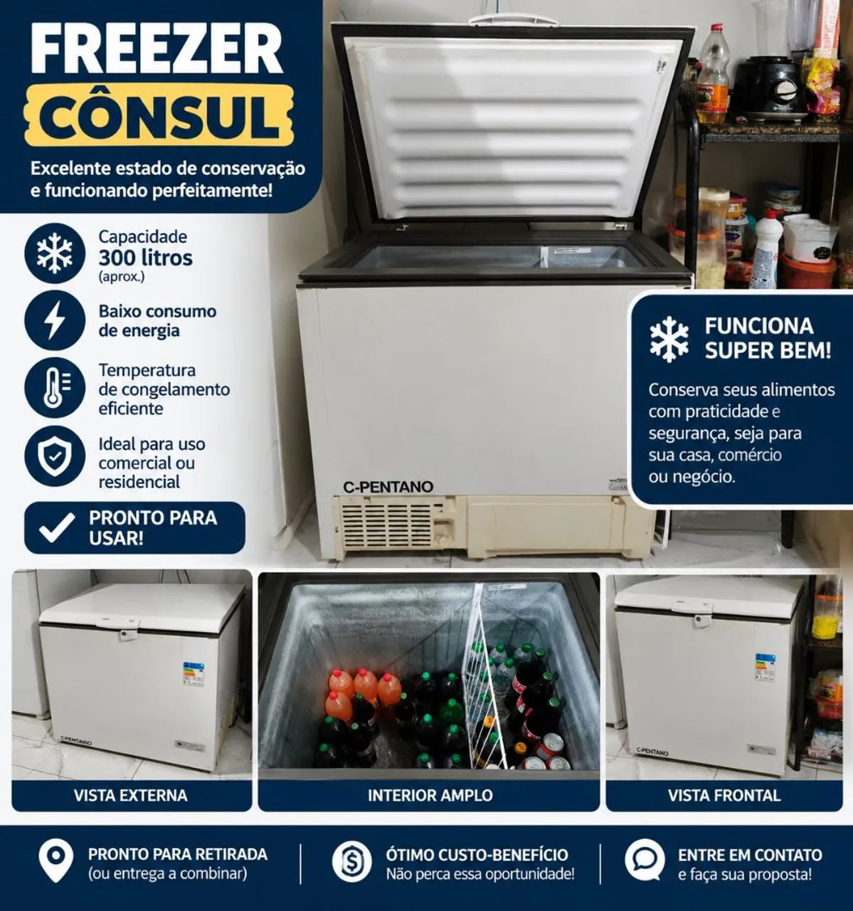 Vendo freezer