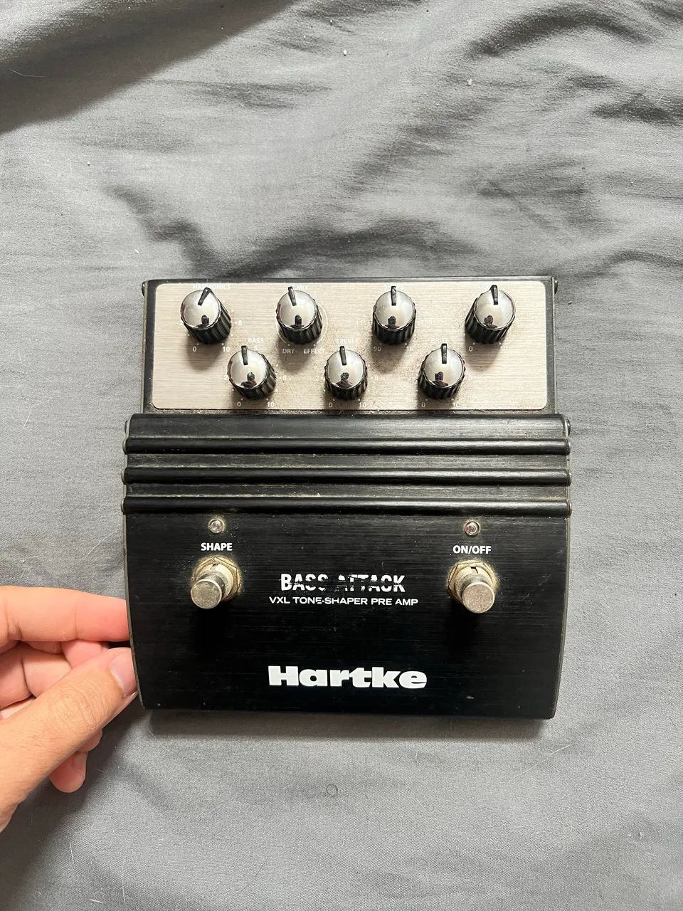 Pedal hartke bass attack - Instrumentos musicais - Ibirataia