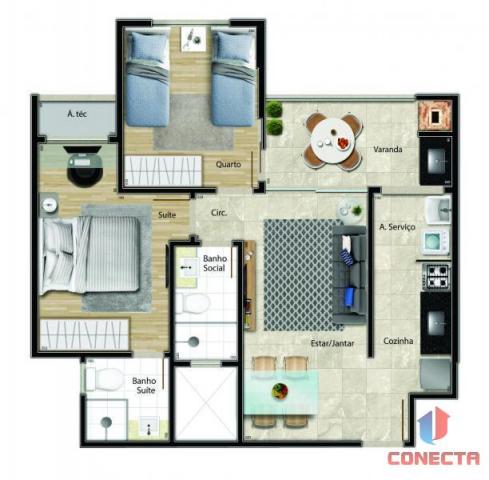 Apartamento para venda em vitória, jardim da penha, 2 dormitórios, 1 suíte, 2 banheiros, 1 - Foto 16