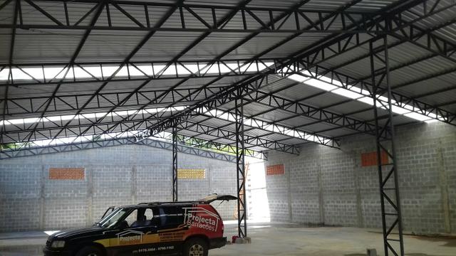 Barracão pré-moldados de concreto, galpões, granjas, estruturas metálicas - Foto 3