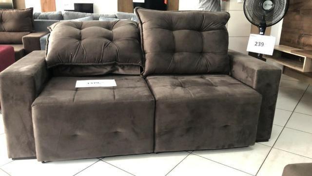 Sofa de Debora - 200 de largura- marrom e bege