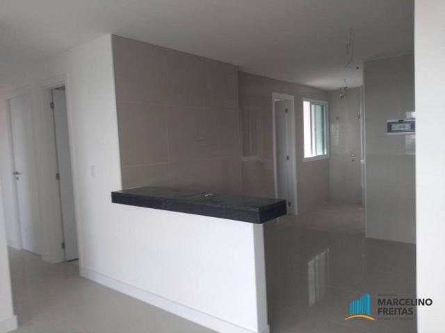 Apartamento com 3 dormitórios para alugar, 110 m² por r$ 2.079,00/mês - salinas - fortalez - Foto 8