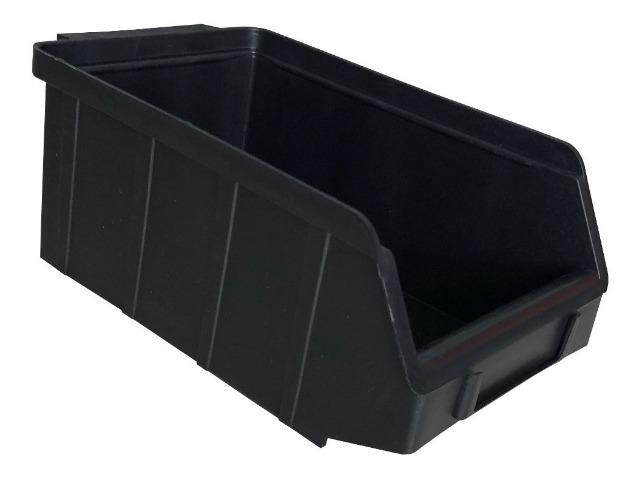 Gavetas Nº3 Preto/Azul Plástico Usadas Bom Estado Estante Gaveteiro Organizador Empilhável - Foto 5